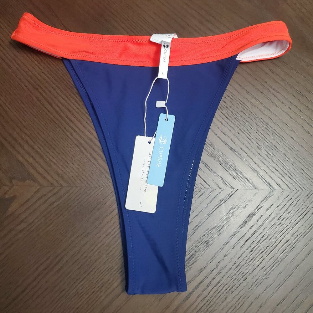 Cupshe bikini bottoms Women's size Large New With Tags